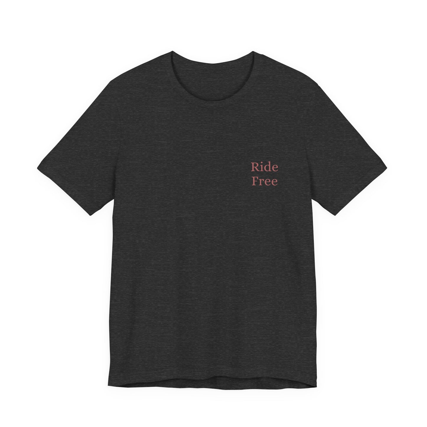 Ride Free Horse Back Print T-Shirt – Personalised Western Equestrian Tee | Horse Lover Gift