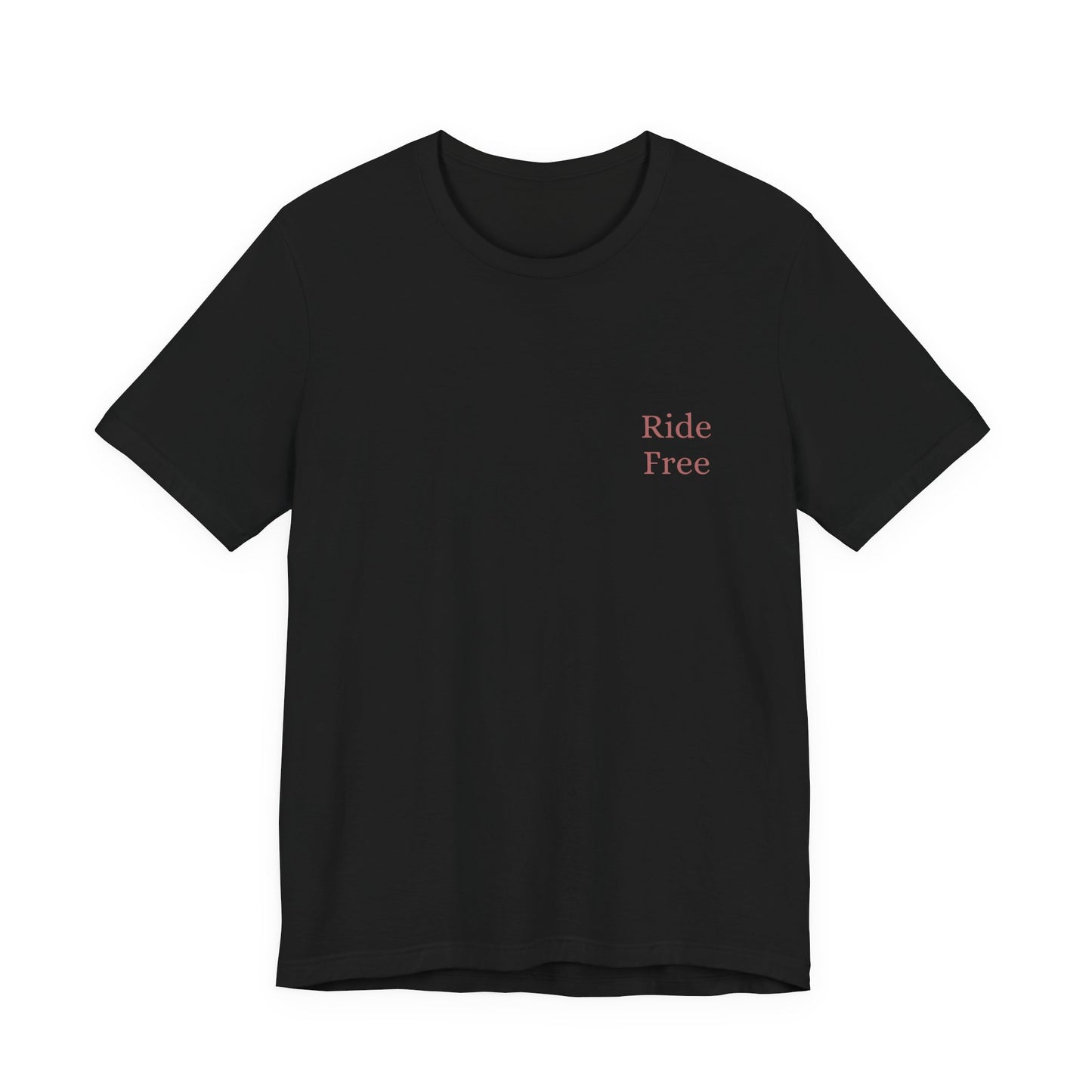 Ride Free Horse Back Print T-Shirt – Personalised Western Equestrian Tee | Horse Lover Gift